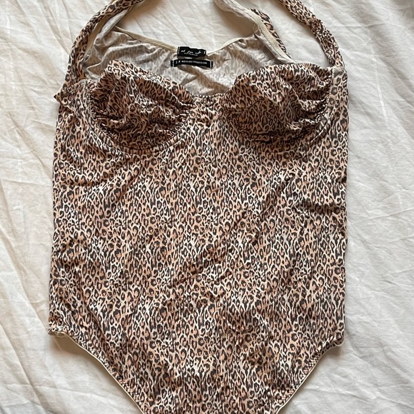 Free people Cheetah print body suit. Size small. - Picture 3 of 13